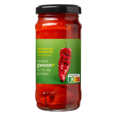 g'woon geroosterde puntpaprika